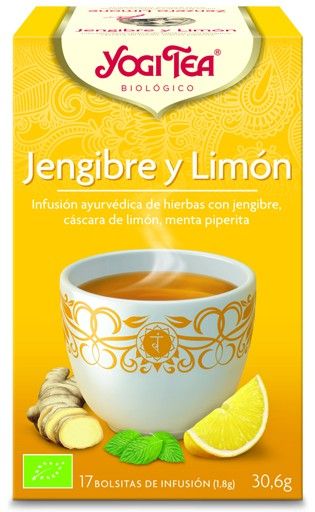 Jengibre y limón Yogi Tea 30G