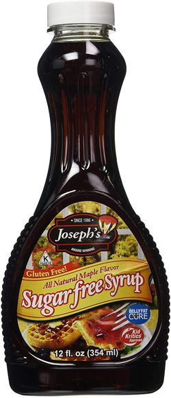 Joseph's Arce Syrup Sugar Free All Natural Maple 354 Ml