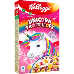 KELLOGG'S Unicorn Froot Loops cereales de desayuno paquete 375 g