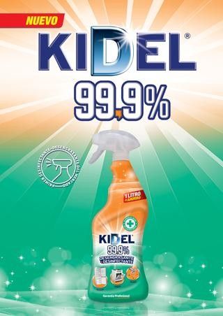 KIDEL desengrasante y desinfectante pistola 1 lt