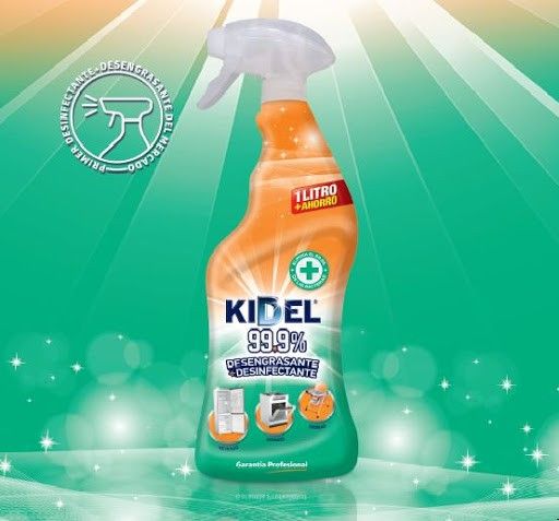 KIDEL desengrasante y desinfectante pistola 1 lt