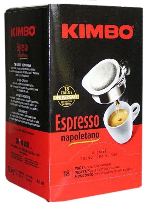 Kimbo cialde espresso napoletano 126 gr 18CIALDE