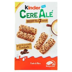 Kinder cerealè Biscotti AI 7 Cereali Alla Nocciola 6x40g