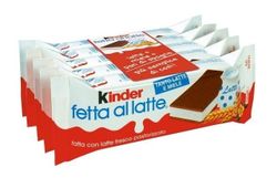 Kinder fetta al latte x5 140 gr