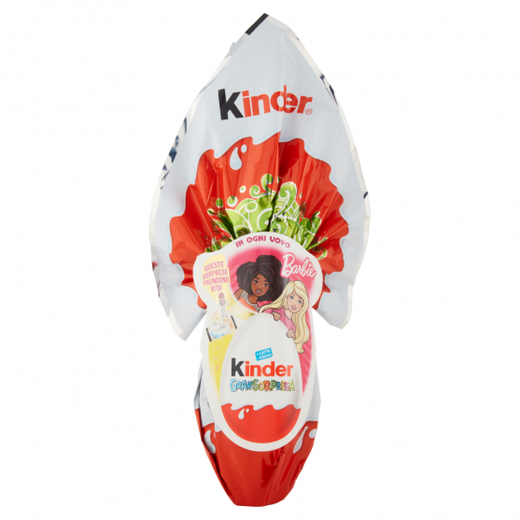 Kinder Gran Sorpresa Barbie Uovo di Pasqua da 150g