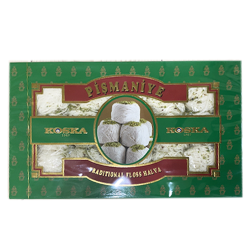 Koska Halva de hilo turco tradicional (Pişmaniye) con pistacho 250G