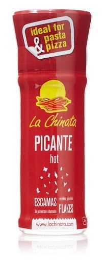 LA CHINATA Escamas de pimentón ahumado picante frasco 24 g