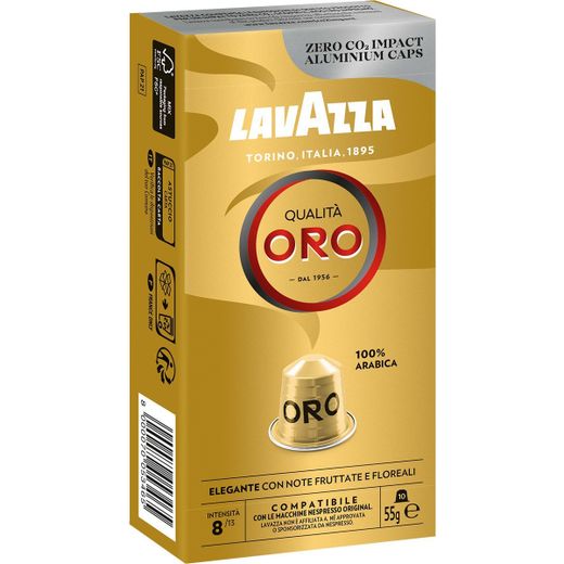 LAVAZZA Qualitá Oro café en cápsulasx 10