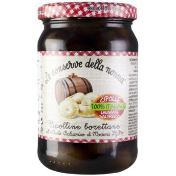 Le Conserve Della Nonna cipolline borettane all'aceto balsamico gr.300