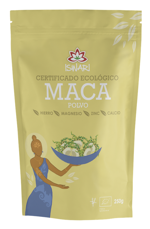 Maca en polvo Iswari 250G sin gluten