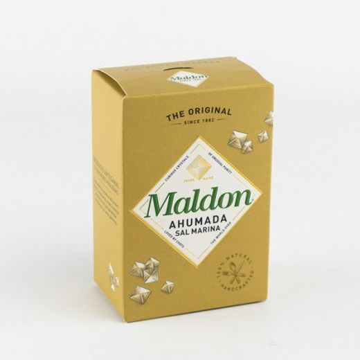 MALDON escamas de sal marina ahumada caja 125 g