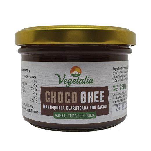 Mantequilla clarificada con cacao Vegetalia 230g