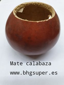 Mate de calabaza simple