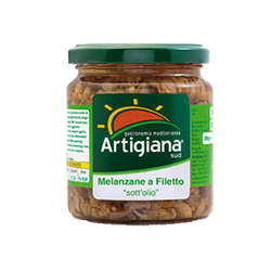 Melanzane a filetto sott'olio Artigiana 280G