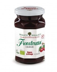 MERMELADA DE CEREZA SIN GLUTEN Rigoni di Asiago BIO 250 G.