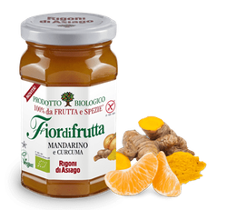 Mermelada mandarina curcuma Rigoni di Asiago BIO 250G