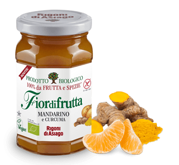 Mermelada mandarina curcuma Rigoni di Asiago BIO 250G