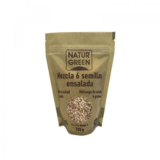 Mezcla 6 semillas ensalada Naturgreen 225G