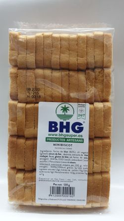 Minibiscotes BHG 120g