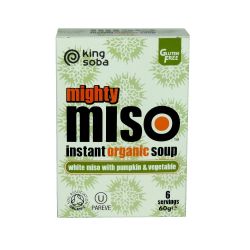 Miso Soup pumpking & vegetable 60G King Soba