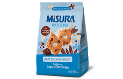 Misura Dolcesenza Frollini con Scaglie di Cioccolato 290 g