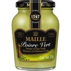 Mostaza a la pimienta verde Maille 215G
