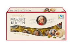 Mozartkugeln con chocolate blanco 200 g