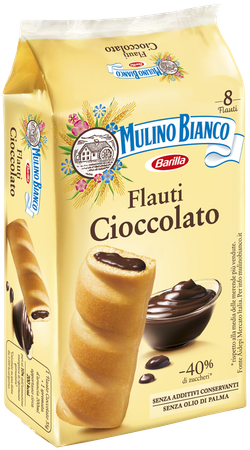 MULINO BIANCO FLAUTI CIOCCOLATO 8pz – 280gr
