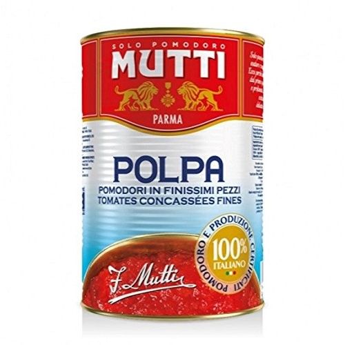 MUTTI pulpa tomate triturado lata 400 g