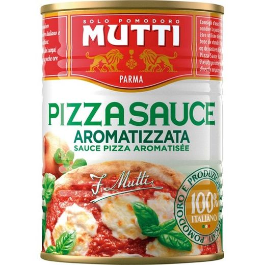 MUTTI Salsa para pizza aromatizada lata 400 g