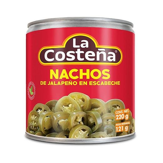 Nachos de jalapeño en escabeche La Costeña 220G