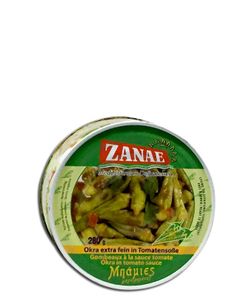 Okra en salsa de tomate Zanae 280G