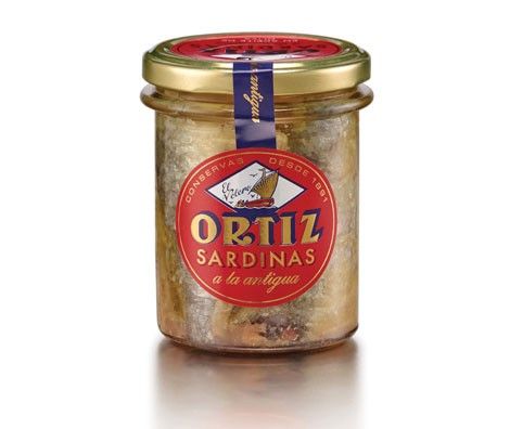 Ortiz sardina Aceite de Oliva a la antigua 190G