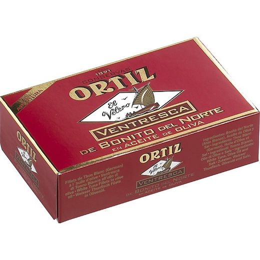 ORTIZ ventresca de bonito del norte en aceite de oliva 110G