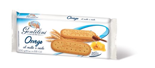 Osvego con malta y miel Gentilini 250g