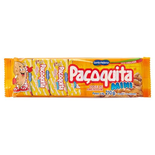 Paçoquita Mini 210g '' Santa Helena