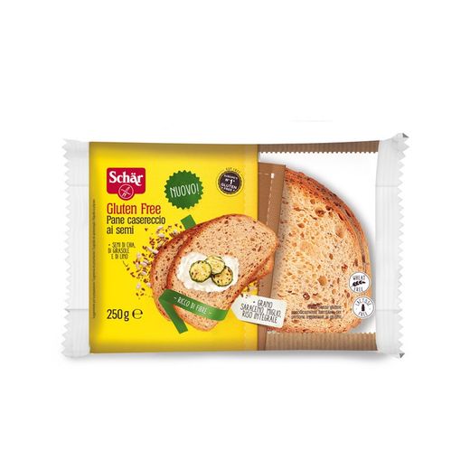 Pan casereccio semi Schär 250G sin gluten