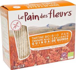 Pan crujiente con quinoa bio Le Pain des Fleurs 150G sin gluten