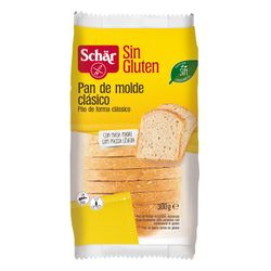 Pan de molde clásico sin gluten - 300 gr - Schär