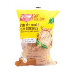 Pan De Molde Con Cereales Sin Gluten 300gr Schar