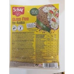 Pan rustico Schär 10x sin gluten