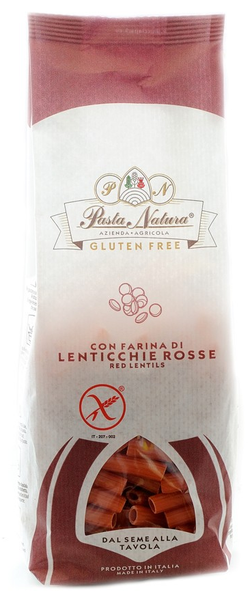 Pasta con farina di lenticchie rosse P.Natura 250g