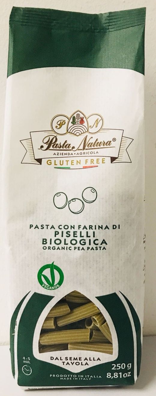Pasta con farina di piselli biologica P.Natura 250g