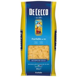 Pasta Farfalle Nº93 De Cecco 500G
