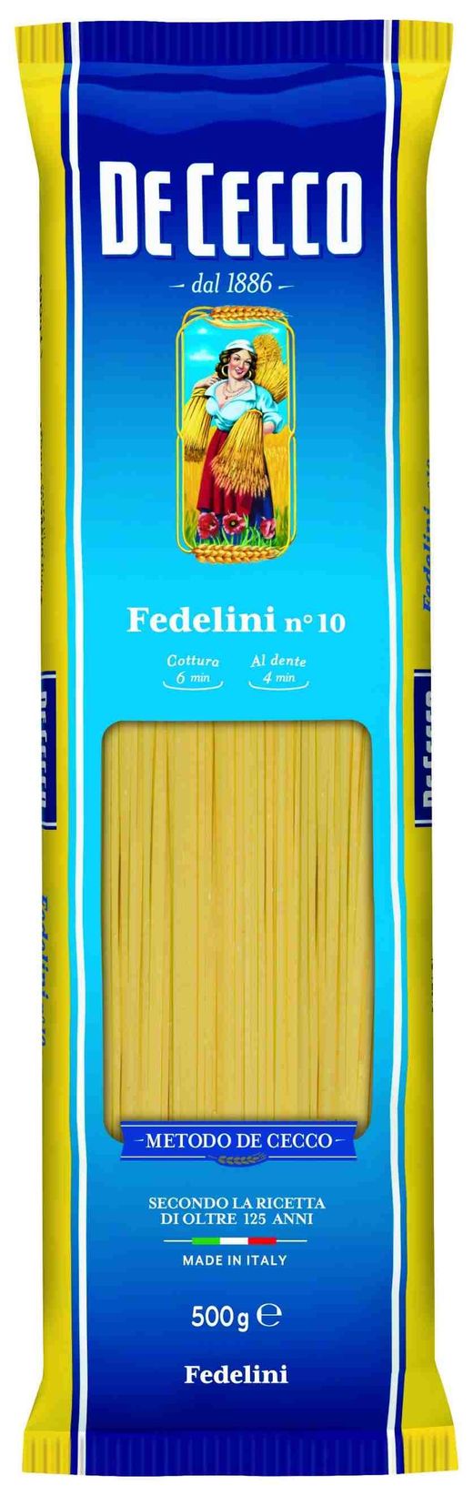 Pasta Fedelini Nº10 De Cecco 500G