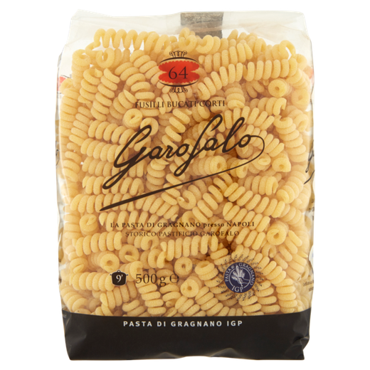 Pasta Fusilli bucati corti Nº64 Garofalo 500G