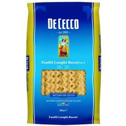 Pasta Fusilli lunghi bucati Nº5 De Cecco 500G