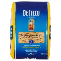 Pasta Gnocchetti sardi Nº83 De Cecco 500G