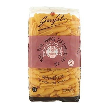 Pasta Italiana gnocco sardo Garofalo 400G sin gluten