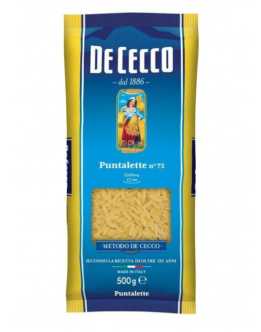 PASTA PUNTALETTE nº73 DE CECCO 500GR